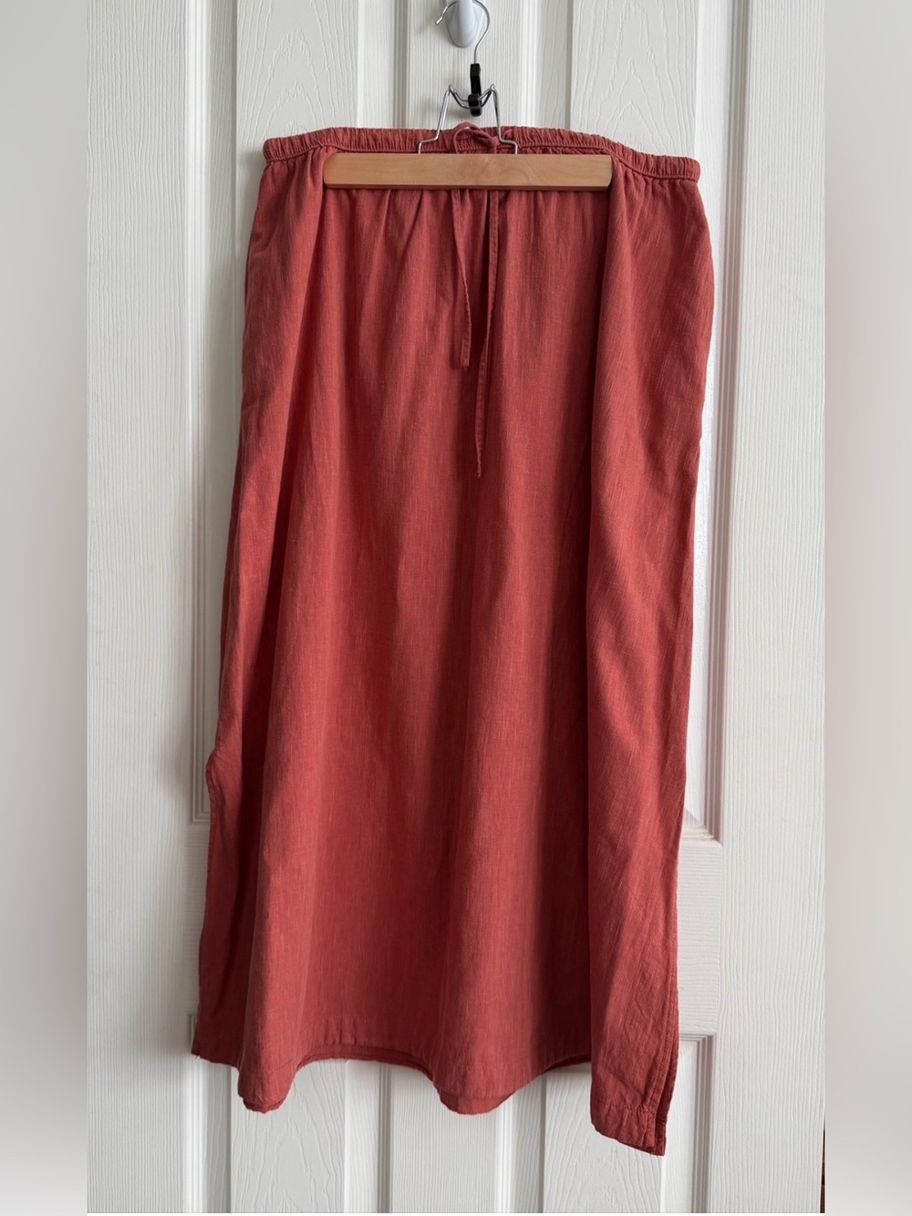 Universal Thread Midi Skirt in Terracotta